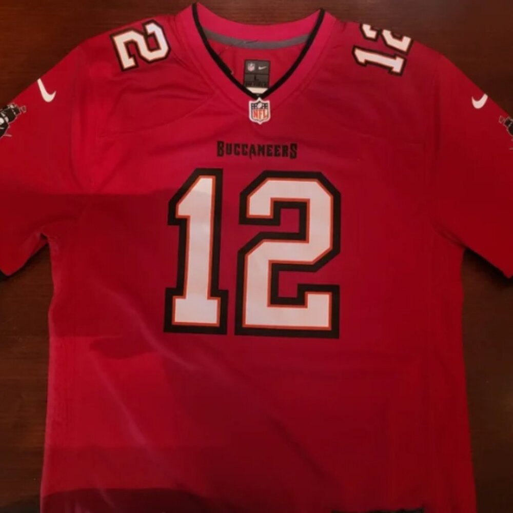 Tom Brady #12  Kids Tampa Bay Buccaneers Jersey